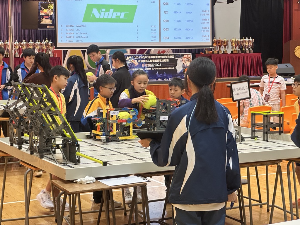 2024-11-11  [VEX 亞洲機械人聯盟香港區挑戰賽－蔡章閣盃2024] 5/10